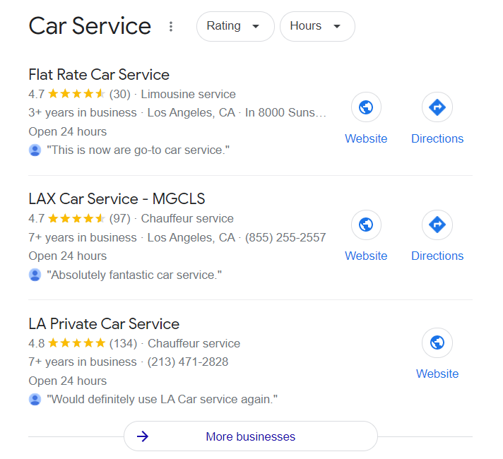 consistent seo strategy google my business listing