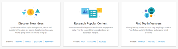 buzzsumo content marketing tools 