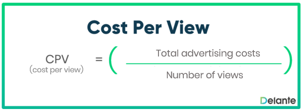 what is cpv? cost per view definition