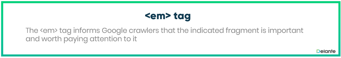 Em Tag - definition