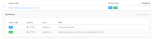 https status tool