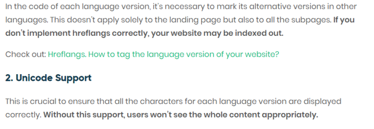 internal linking example