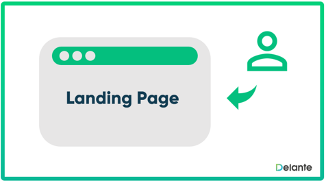landing page - definition