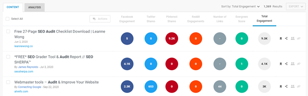 best link building tools in 2020 - BuzzSumo