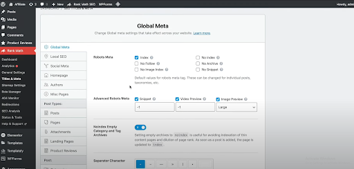 meta tags plugin wordpress rank math