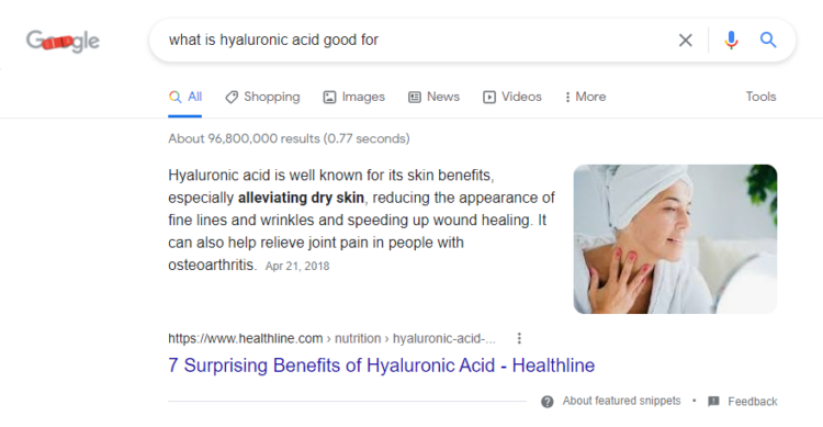 seo trends for beauty industry sero position