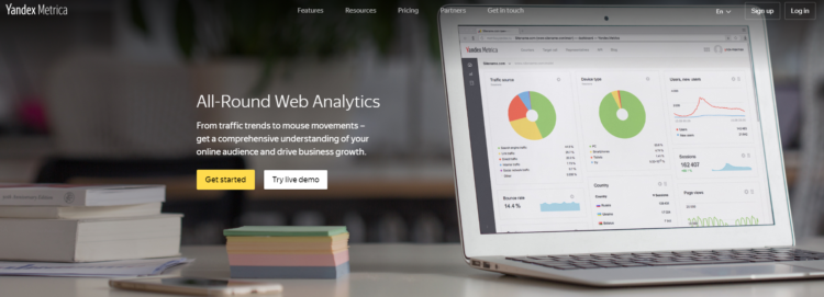 Yandex Metrica - seo in russia