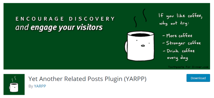 Yarpp wordpress plugin